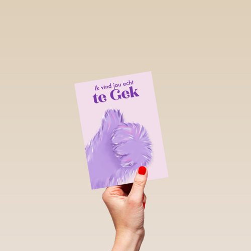 Tek gek Fluffy Hand