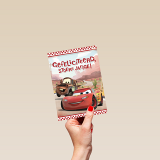 disney cars gefeliciteerd stoere jarige