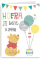winnie the pooh hoera jij bent zoveel jaar