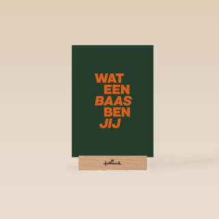 goed gedaan kaart andc wat een baas ben jij