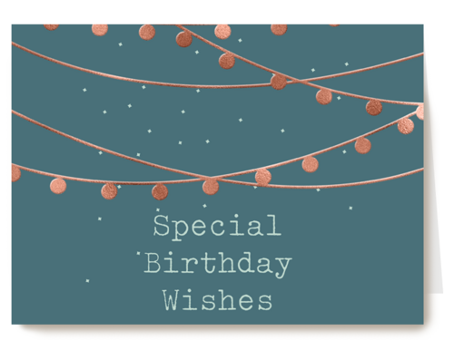 special birthday wishes with lights