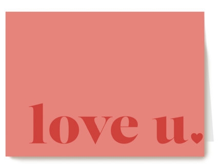 Love u hartje