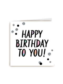 happy confetti birthday to you