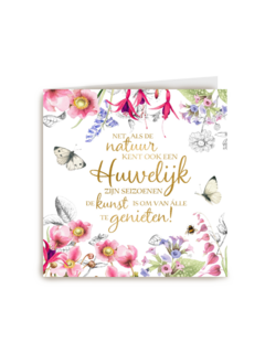 Kaart flowers by Marjolein Bastin Een huwelijk kent ook seizoenen