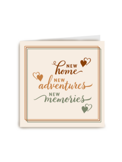 verhuisd kaart new home new adventures
