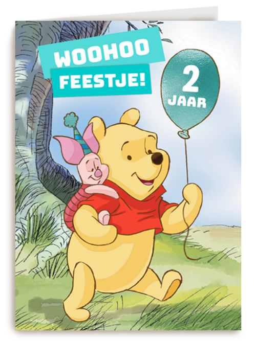 Winnie de Poeh Woohoo feestje