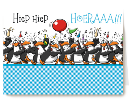 pinguins lopen polonaise