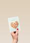 vriendschap kaart klassiek i love you more than pizza