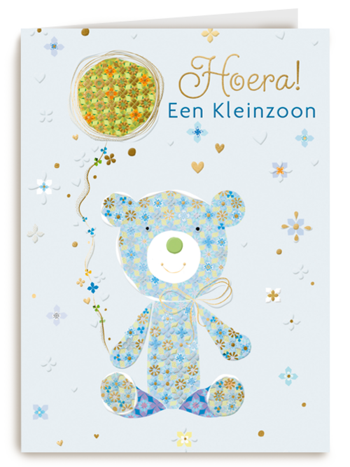 geboorte kleinzoon kaart klassiek turnowsky