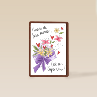 moederdag kaart matia super oma