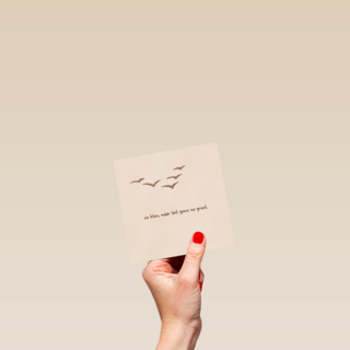 condoleancekaart zo klein maar het gemis zo groot