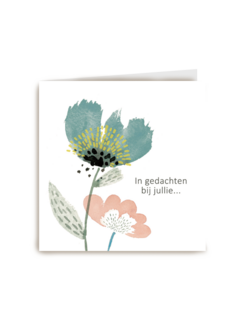 condoleance in gedachten bij jullie