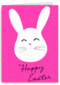 Pasen kaart Paashaas Happy Easter