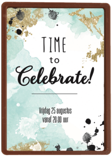 watercolor celebrate