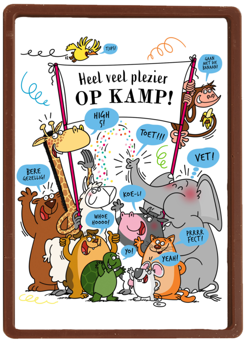 Dieren op kamp