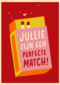 Liefdjeskaart jullie zijn een perfecte match