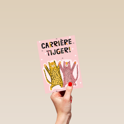 promotie kaart carriere tijger