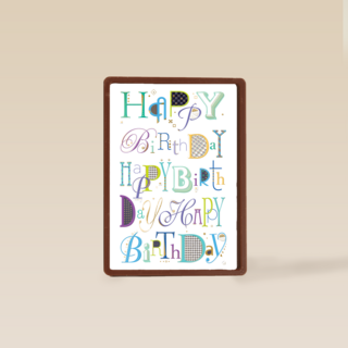 verjaardag kaart man klassiek happy birthday turnowsky