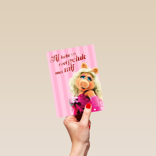 Muppets Miss Piggy Valentijn