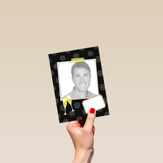 fotokaart uitnodiging simpel
