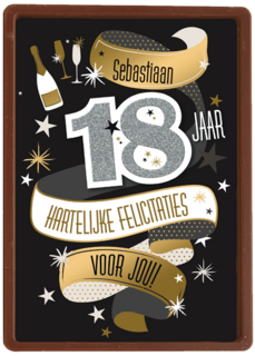 18 jaar jarig leeftijd achttien