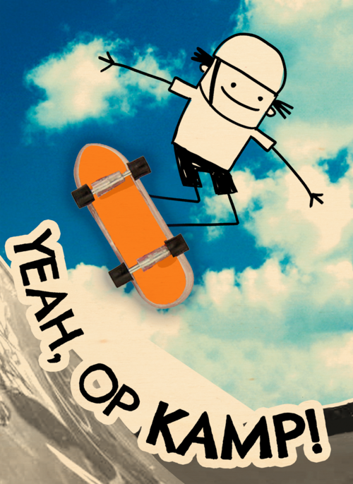 Skater op kamp