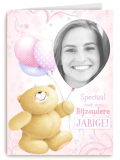 fotokaart forever friends hiep hiep hoera