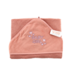 Badcape Baby Girl Oud Roze 