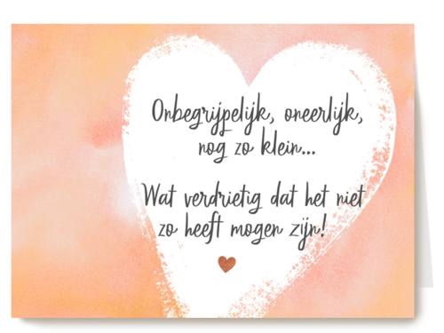 onbegrijpelijk oneerlijk nog zo klein