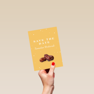 ramadan kaart save the date ramadan mubarak