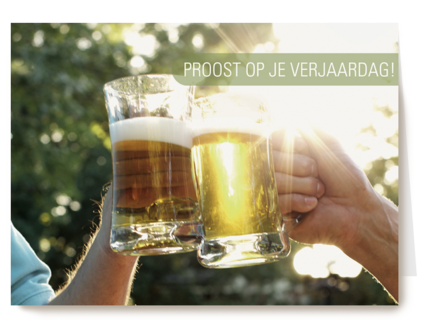 bier verjaardag man