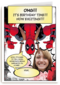 Deadpool sarcastic birthday card