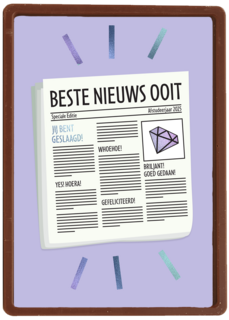 Geslaagd beste nieuws ooit