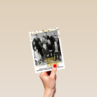 Nieuwjaar 2026 Fotokaart meertalig