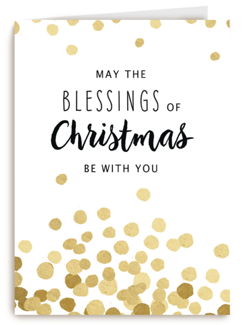 kerst blessings religieus