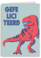 verjaardag kaart jurassic park gefeliciteerd