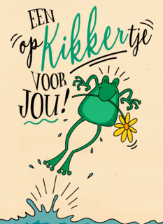 beterschapskaart een opkikkertje voor jou