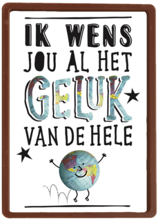 veel geluk wens