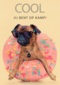 Op kamp kaart Cool hondje met donut