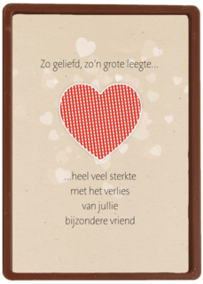 veel sterkte met het verlies van jullie bijzondere vriend