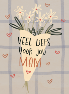Moederdag veel liefs boeket