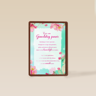 Huwelijksjubileum kaart More than words