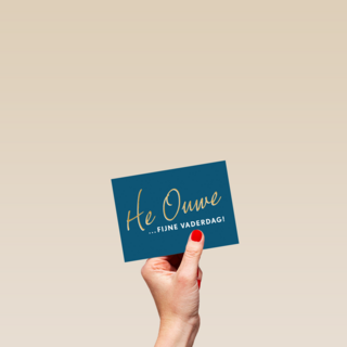 Vaderdagkaart Hip He ouwe Fijne vaderdag