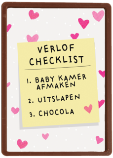 zwangerschap verlof checklist