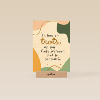promotie kaart trots