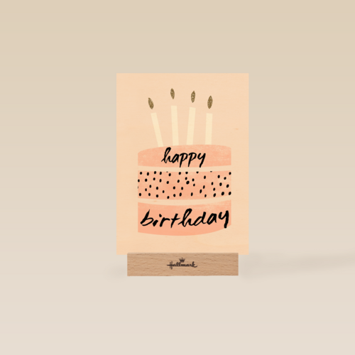 taart met happy birthday