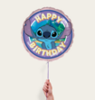 Ballon Stitch Happy Birthday Multi