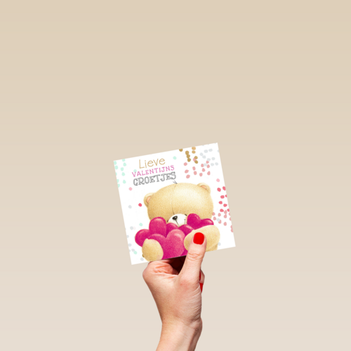 valentijnkaart lieve valentijns groetjes