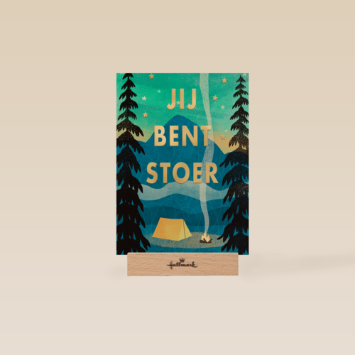 Op kamp jij bent stoer