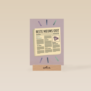 Geslaagd beste nieuws ooit